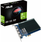 Видеокарта Asus PCI-E GT730-4H-SL-2GD5 NVIDIA GeForce GT 730 2Gb 64bit GDDR5 902/5010 HDMIx4 HDCP Ret