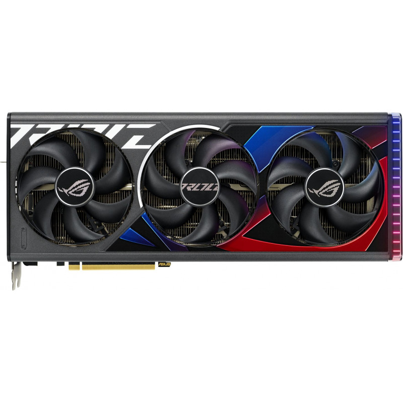 Видеокарта Asus PCI-E 4.0 ROG-STRIX-RTX4090-O24G-GAMING NVIDIA GeForce RTX 4090 24Gb 384bit GDDR6X 2610/21000 HDMIx2 DPx3 HDCP Ret Видеокарта Asus PCI-E 4.0 ROG-STRIX-RTX4090-O24G-GAMING NVIDIA GeForce RTX 4090 24Gb 384bit GDDR6X 2610/21000 HDMIx2 DPx3 HDCP Ret