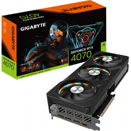 Видеокарта Gigabyte PCI-E 4.0 GV-N4070GAMING OC-12GD NVIDIA GeForce RTX 4070 12288Mb 192 GDDR6X 2565/21000 HDMIx1 DPx3 HDCP Ret