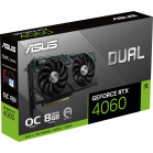 Видеокарта Asus PCI-E 4.0 DUAL-RTX4060-O8G NVIDIA GeForce RTX 4060 8Gb 128bit GDDR6 2505/17000 HDMIx1 DPx3 HDCP Ret