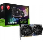 Видеокарта MSI PCI-E 4.0 RTX 4060 Ti GAMING 8G NVIDIA GeForce RTX 4060TI 8Gb 128bit GDDR6 2550/18000 HDMIx1 DPx3 HDCP Ret