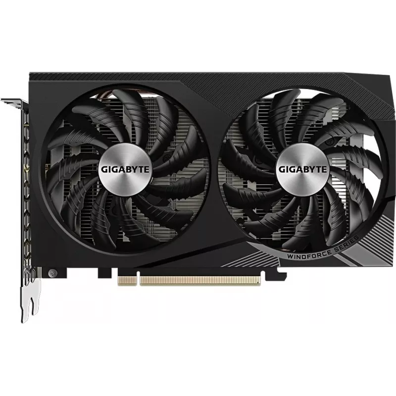 Видеокарта Gigabyte PCI-E 4.0 GV-N3050WF2OCV2-8GD NVIDIA GeForce RTX 3050 8Gb 128bit GDDR6 1792/14000 HDMIx2 DPx2 HDCP Ret