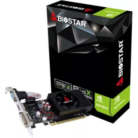 Видеокарта Biostar PCI-E GT730-2GB D3 LP (GF108) NVIDIA GeForce GT 730 2Gb 128bit GDDR3 700/1333 DVIx1 HDMIx1 CRTx1 HDCP Ret low profile