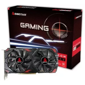 Biostar PCIE 30 VA5815RQ82 AMD Radeon RX 580 8Gb 256bit GDDR5 12747000 HDMIx1 DPx2 HDCP Ret