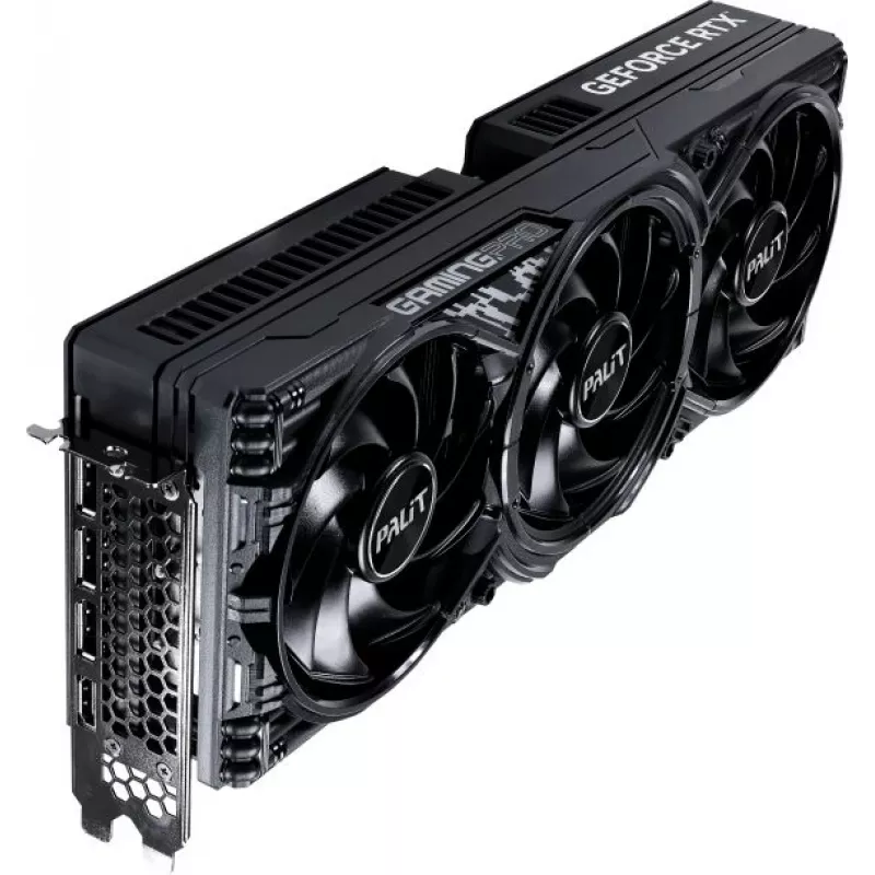 Видеокарта Palit PCI-E 5.0 PA-RTX5080 GAMINGPRO OC NVIDIA GeForce RTX 5080 16Gb 256bit GDDR7 2295/30000 HDMIx1 DPx3 HDCP Ret