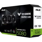 Видеокарта Asus PCI-E 5.0 TUF-RTX5080-O16G-GAMING NVIDIA GeForce RTX 5080 16Gb 256bit GDDR7 2700/30000 HDMIx2 DPx3 HDCP Ret