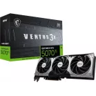 Видеокарта MSI PCI-E 5.0 RTX 5070 TI 16G VENTUS 3X OC NVIDIA GeForce RTX 5070TI 16Gb 256bit GDDR7 2482/28000 HDMIx1 DPx3 HDCP Ret