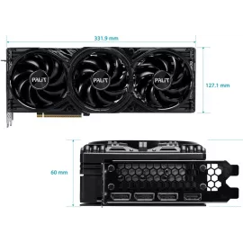 Видеокарта Palit PCI-E 5.0 PA-RTX5070 GAMINGPRO OC NVIDIA GeForce RTX 5070 12Gb 192bit GDDR7 2325/28000 HDMIx1 DPx3 HDCP Ret