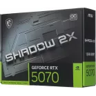 Видеокарта MSI PCI-E 5.0 RTX 5070 12G SHADOW 2X OC NVIDIA GeForce RTX 5070 12Gb 192bit GDDR7 2542/28000 HDMIx1 DPx3 HDCP Ret