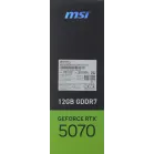 Видеокарта MSI PCI-E 5.0 RTX 5070 12G GAMING TRIO OC NVIDIA GeForce RTX 5070 12Gb 192bit GDDR7 2610/28000 HDMIx1 DPx3 HDCP Ret
