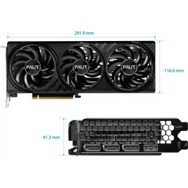 Видеокарта Palit PCI-E 5.0 PA-RTX5060Ti INFINITY 3 NVIDIA GeForce RTX 5060TI 16Gb 128bit GDDR7 2407/28000 HDMIx1 DPx3 HDCP Ret