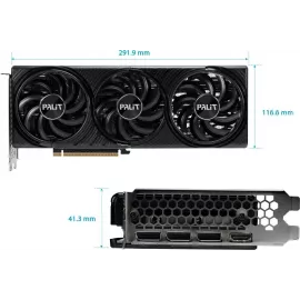 Видеокарта Palit PCI-E 5.0 PA-RTX5070 Infinity 3 OC NVIDIA GeForce RTX 5070 12Gb 192bit GDDR7 2325/28000 HDMIx1 DPx3 HDCP Ret