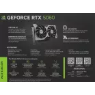 Видеокарта MSI PCI-E 5.0 RTX 5060 8G VENTUS 2X OC NVIDIA GeForce RTX 5060 8Gb 128bit GDDR7 2527/28000 HDMIx1 DPx3 HDCP Ret