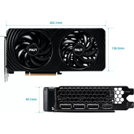 Видеокарта Palit PCI-E 5.0 PA-RTX5060 DUAL NVIDIA GeForce RTX 5060 8Gb 128bit GDDR7 2280/28000 HDMIx1 DPx3 HDCP Ret