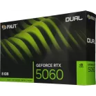 Видеокарта Palit PCI-E 5.0 PA-RTX5060 DUAL NVIDIA GeForce RTX 5060 8Gb 128bit GDDR7 2280/28000 HDMIx1 DPx3 HDCP Ret