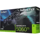 Видеокарта Palit PCI-E 5.0 PA-RTX5060Ti INFINITY 3 NVIDIA GeForce RTX 5060TI 8Gb 128bit GDDR7 2407/28000 HDMIx1 DPx3 HDCP Ret