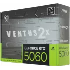 Видеокарта MSI PCI-E 5.0 RTX 5060 8G VENTUS 2X NVIDIA GeForce RTX 5060 8Gb 128bit GDDR7 2497/28000 HDMIx1 DPx3 HDCP Ret