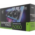 Видеокарта MSI PCI-E 5.0 RTX 5060 8G GAMING TRIO OC NVIDIA GeForce RTX 5060 8Gb 128bit GDDR7 2625/28000 HDMIx1 DPx3 HDCP Ret