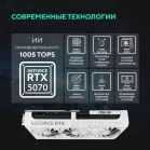 Видеокарта Asus PCI-E 5.0 PRIME-RTX5070-O12G-WHITE NVIDIA GeForce RTX 5070 12Gb 192bit GDDR7 2557/28000 HDMIx1 DPx3 HDCP Ret