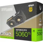 Видеокарта Zotac PCI-E 5.0 RTX 5060TI 8GB AMP NVIDIA GeForce RTX 5060TI 8Gb 128bit GDDR7 2632/28000 HDMIx1 DPx3 HDCP Ret