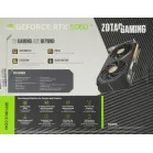 Видеокарта Zotac PCI-E 5.0 RTX 5060TI 8GB AMP NVIDIA GeForce RTX 5060TI 8Gb 128bit GDDR7 2632/28000 HDMIx1 DPx3 HDCP Ret