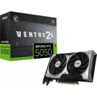 Видеокарта MSI PCI-E 5.0 RTX 5050 8G VENTUS 2X OC NVIDIA GeForce RTX 5050 8Gb 128bit GDDR6 2602/20000 HDMIx1 DPx3 HDCP Ret