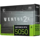 Видеокарта MSI PCI-E 5.0 RTX 5050 8G VENTUS 2X OC NVIDIA GeForce RTX 5050 8Gb 128bit GDDR6 2602/20000 HDMIx1 DPx3 HDCP Ret