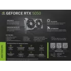 Видеокарта MSI PCI-E 5.0 RTX 5050 8G VENTUS 2X OC NVIDIA GeForce RTX 5050 8Gb 128bit GDDR6 2602/20000 HDMIx1 DPx3 HDCP Ret
