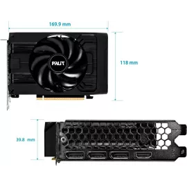 Видеокарта Palit PCI-E 5.0 PA-RTX5050 STORMX OC NVIDIA GeForce RTX 5050 8Gb 128bit GDDR6 2317/20000 HDMIx1 DPx3 HDCP Ret
