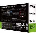Видеокарта Asus PCI-E 5.0 PRIME-RTX5050-O8G NVIDIA GeForce RTX 5050 8Gb 128bit GDDR6 2677/20000 HDMIx1 DPx3 HDCP Ret