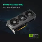 Видеокарта Asus PCI-E 5.0 PRIME-RTX5050-O8G NVIDIA GeForce RTX 5050 8Gb 128bit GDDR6 2677/20000 HDMIx1 DPx3 HDCP Ret