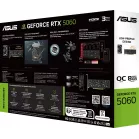 Видеокарта Asus PCI-E 5.0 RTX5060-O8G-LP-BRK NVIDIA GeForce RTX 5060 8Gb 128bit GDDR7 2550/28000 HDMIx2 DPx1 HDCP Ret low profile
