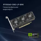 Видеокарта Asus PCI-E 5.0 RTX5060-O8G-LP-BRK NVIDIA GeForce RTX 5060 8Gb 128bit GDDR7 2550/28000 HDMIx2 DPx1 HDCP Ret low profile