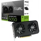 Видеокарта Asus PCI-E 5.0 DUAL-RTX5050-O8G NVIDIA GeForce RTX 5050 8Gb 128bit GDDR6 2647/20000 HDMIx1 DPx3 HDCP Ret