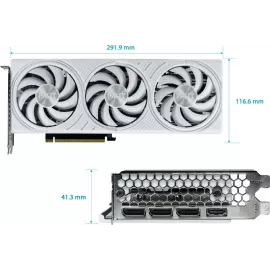 Видеокарта Palit PCI-E 5.0 PA-RTX5070 WHITE OC NVIDIA GeForce RTX 5070 12Gb 192bit GDDR7 2325/28000 HDMIx1 DPx3 HDCP Ret