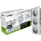 Видеокарта Palit PCI-E 5.0 PA-RTX5070 WHITE OC NVIDIA GeForce RTX 5070 12Gb 192bit GDDR7 2325/28000 HDMIx1 DPx3 HDCP Ret