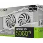 Видеокарта Palit PCI-E 5.0 PA-RTX5060TI WHITE OC NVIDIA GeForce RTX 5060TI 16Gb 128bit GDDR7 2407/28000 HDMIx1 DPx3 HDCP Ret