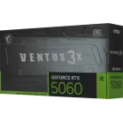 Видеокарта MSI PCI-E 5.0 RTX 5060 8G VENTUS 3X OC NVIDIA GeForce RTX 5060 8Gb 128bit GDDR7 2535/28000 HDMIx1 DPx3 HDCP Ret