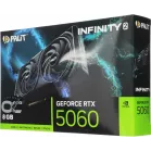 Видеокарта Palit PCI-E 5.0 PA-RTX5060 INFINITY 2 OC NVIDIA GeForce RTX 5060 8Gb 128bit GDDR7 2280/28000 HDMIx1 DPx3 HDCP Ret
