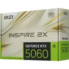 Видеокарта MSI PCI-E 5.0 RTX 5060 8G INSPIRE 2X OC NVIDIA GeForce RTX 5060 8Gb 128bit GDDR7 2535/28000 HDMIx1 DPx3 HDCP Ret