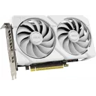 Видеокарта Asus PCI-E 5.0 DUAL-RX9060XT-16G-WHITE AMD Radeon RX 9060XT 16Gb 128bit GDDR6 2620/20000 HDMIx1 DPx2 HDCP Ret