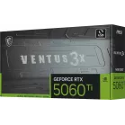 Видеокарта MSI PCI-E 5.0 RTX 5060 TI 16G VENTUS 3X NVIDIA GeForce RTX 5060TI 16Gb 128bit GDDR7 2572/28000 HDMIx1 DPx3 HDCP Ret