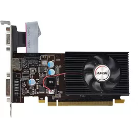 Видеокарта Afox PCI-E 2.0 AF210-1024D3L4-V2 NVIDIA G210 1Gb 64bit DDR3 520/1600 DVIx1 HDMIx1 CRTx1 HDCP Ret low profile