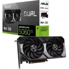 Видеокарта Asus PCI-E 5.0 DUAL-RTX5060TI-8G NVIDIA GeForce RTX 5060TI 8Gb 128bit GDDR7 2572/28000 HDMIx1 DPx3 HDCP Ret