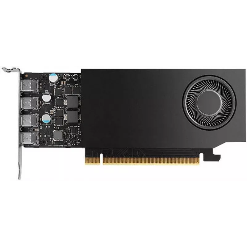 Видеокарта PNY PCI-E 4.0 A1000 NVIDIA A1000 8Gb 128bit GDDR6 1065/10000 mDPx4 HDCP oem low profile