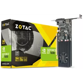Видеокарта Zotac PCI-E 3.0 1030 2GB LP GDDR5 NVIDIA GeForce GT 1030 2Gb 64bit GDDR5 1227/6000 HDMIx1 HDCP Ret low profile