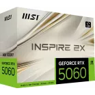 Видеокарта MSI PCI-E 5.0 RTX 5060 8G INSPIRE 2X NVIDIA GeForce RTX 5060 8Gb 128bit GDDR7 2535/28000 HDMIx1 DPx3 HDCP Ret