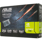 Видеокарта Asus PCI-E 2.0 GT730-SL-2GD5-BRK NVIDIA GeForce GT 730 2Gb 64bit GDDR5 902/5010 DVIx1 HDMIx1 CRTx1 HDCP Ret low profile