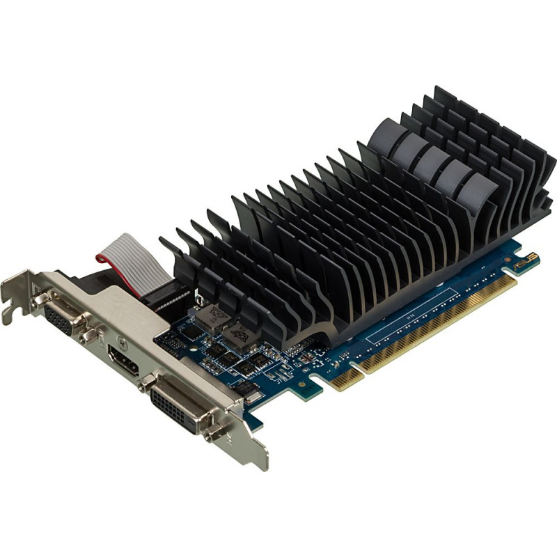 Видеокарта Asus PCI-E 2.0 GT730-SL-2GD5-BRK NVIDIA GeForce GT 730 2Gb 64bit GDDR5 902/5010 DVIx1 HDMIx1 CRTx1 HDCP Ret low profile