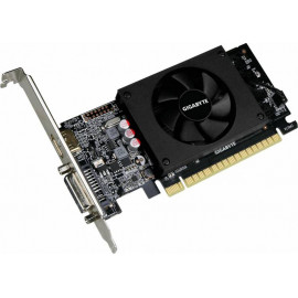 Видеокарта Gigabyte PCI-E GV-N710D5-2GL NVIDIA GeForce GT 710 2048Mb 64 GDDR5 954/5010 DVIx1 HDMIx1 HDCP Ret low profile